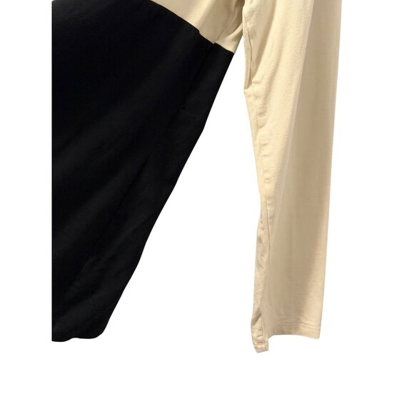 Talbots Womens Color Block  Long Sleeve Top Sz XL Rayon/Spandex Blouse - Picture 8 of 12